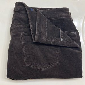 VINTAGE “Talbots” Brown corduroy pants, 34W 32L.   Or 16 womens